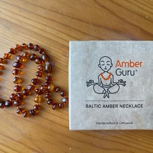 Amber Baby Teething Necklace